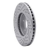 Dynamic Friction 2008-2014 Cadillac CTS Front Right Drilled & Slotted Geoperformance Rotor by Dynamic Friction Company 830-46025R