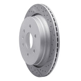 Dynamic Friction 2013-2019 Cadillac Xts Rear Right Drilled & Slotted Geoperformance Rotor by Dynamic Friction Company 830-46034R