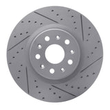 Dynamic Friction 2014-2025 Cadillac CT5 Front Right Drilled & Slotted Geoperformance Rotor by Dynamic Friction Company 830-46036R