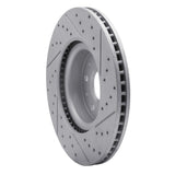 Dynamic Friction 2014-2025 Cadillac CT5 Front Right Drilled & Slotted Geoperformance Rotor by Dynamic Friction Company 830-46036R