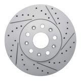Dynamic Friction 2014-2020 Cadillac CTS Front Right Drilled & Slotted Geoperformance Rotor by Dynamic Friction Company 830-46038R