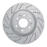 Dynamic Friction 2004-2009 Cadillac Srx Front Left Drilled & Slotted Geoperformance Rotor by Dynamic Friction Company 830-46043L