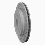 Dynamic Friction 2010-2016 Cadillac Srx Rear Left Drilled & Slotted Geoperformance Rotor by Dynamic Friction Company 830-46045L