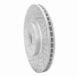 Dynamic Friction 2010-2016 Cadillac Srx Front Left Drilled & Slotted Geoperformance Rotor by Dynamic Friction Company 830-46046L