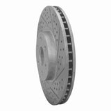 Dynamic Friction 2010-2016 Cadillac Srx Front Right Drilled & Slotted Geoperformance Rotor by Dynamic Friction Company 830-46046R