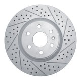 Dynamic Friction 2010-2016 Cadillac Srx Front Right Drilled & Slotted Geoperformance Rotor by Dynamic Friction Company 830-46046R