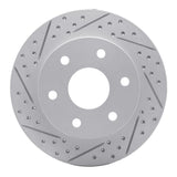 Dynamic Friction 2017-2025 Buick Enclave Front Left Drilled & Slotted Geoperformance Rotor by Dynamic Friction Company 830-46047L