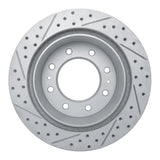 Dynamic Friction 2019-2025 Buick Envision Front Right Drilled & Slotted Geoperformance Rotor by Dynamic Friction Company 830-46061R