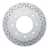 Dynamic Friction 2019-2025 Buick Envision Front Right Drilled & Slotted Geoperformance Rotor by Dynamic Friction Company 830-46061R