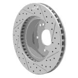 R1 Concepts 1963-1982 Chevrolet Camaro Rear Left/Front Left Drilled & Slotted Geoperformance Rotor by R1 Concepts 830-47008L