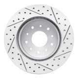 R1 Concepts 1963-1982 Chevrolet Corvette Front Left Drilled & Slotted Geoperformance Rotor by R1 Concepts 830-47011L