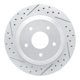R1 Concepts 1988-1994 Chevrolet Corvette Front Left Drilled & Slotted Geoperformance Rotor by R1 Concepts 830-47021L
