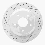 R1 Concepts 1988-1996 Chevrolet Corvette Rear Left Drilled & Slotted Geoperformance Rotor by R1 Concepts 830-47022L