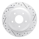 R1 Concepts 1988-1996 Chevrolet Corvette Rear Right Drilled & Slotted Geoperformance Rotor by R1 Concepts 830-47022R