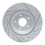 R1 Concepts 1988-1996 Chevrolet Corvette Right Front Drilled & Slotted Geoperformance Rotor by R1 Concepts 830-47024D