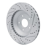 R1 Concepts 1988-1996 Chevrolet Corvette Right Front Drilled & Slotted Geoperformance Rotor by R1 Concepts 830-47024D