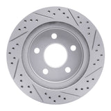 R1 Concepts 1993-1997 Chevrolet Camaro Rear Left Drilled & Slotted Geoperformance Rotor by R1 Concepts 830-47025L