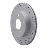 R1 Concepts 1993-1997 Chevrolet Camaro Rear Right Drilled & Slotted Geoperformance Rotor by R1 Concepts 830-47025R