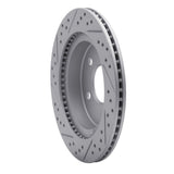 R1 Concepts 1993-1997 Chevrolet Camaro Rear Right Drilled & Slotted Geoperformance Rotor by R1 Concepts 830-47025R