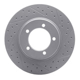 R1 Concepts 1967-1970 Chevrolet Caprice Front Right Drilled & Slotted Geoperformance Rotor by R1 Concepts 830-47030R
