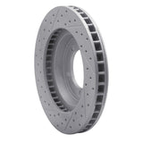 R1 Concepts 1967-1970 Chevrolet Caprice Front Right Drilled & Slotted Geoperformance Rotor by R1 Concepts 830-47030R