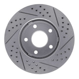 Dynamic Friction 2006-2011 Chevrolet Hhr Front Left Drilled & Slotted Geoperformance Rotor by Dynamic Friction Company 830-47033L