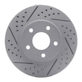 Dynamic Friction 2006-2011 Chevrolet Hhr Front Left Drilled & Slotted Geoperformance Rotor by Dynamic Friction Company 830-47033L