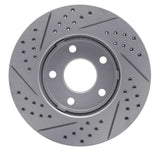 Dynamic Friction 2006-2011 Chevrolet Hhr Front Right Drilled & Slotted Geoperformance Rotor by Dynamic Friction Company 830-47033R