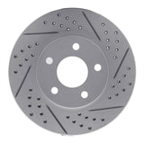 Dynamic Friction 2006-2011 Chevrolet Hhr Front Right Drilled & Slotted Geoperformance Rotor by Dynamic Friction Company 830-47033R