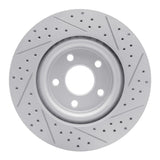 Dynamic Friction 2007-2010 Chevrolet Hhr Front Right Drilled & Slotted Geoperformance Rotor by Dynamic Friction Company 830-47037R