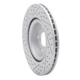 Dynamic Friction 2007-2010 Chevrolet Hhr Front Right Drilled & Slotted Geoperformance Rotor by Dynamic Friction Company 830-47037R