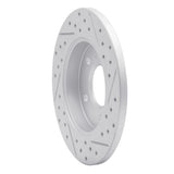 Dynamic Friction 2004-2016 Buick Lacrosse Rear Left Drilled & Slotted Geoperformance Rotor by Dynamic Friction Company 830-47042L