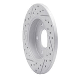 Dynamic Friction 2004-2016 Buick Lacrosse Rear Right Drilled & Slotted Geoperformance Rotor by Dynamic Friction Company 830-47042R