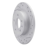 Dynamic Friction 2011-2019 Buick Cascada Rear Right Drilled & Slotted Geoperformance Rotor by Dynamic Friction Company 830-47044R