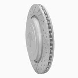 Dynamic Friction 2014-2019 Chevrolet Corvette Rear Left Drilled & Slotted Geoperformance Rotor by Dynamic Friction Company 830-47047L