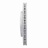 Dynamic Friction 2014-2019 Chevrolet Corvette Rear Left Drilled & Slotted Geoperformance Rotor by Dynamic Friction Company 830-47047L