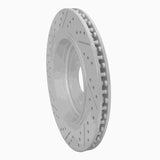 Dynamic Friction 2014-2019 Chevrolet Corvette Rear Right Drilled & Slotted Geoperformance Rotor by Dynamic Friction Company 830-47047R