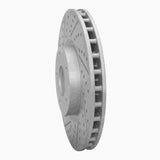 Dynamic Friction 2014-2019 Chevrolet Corvette Front Left Drilled & Slotted Geoperformance Rotor by Dynamic Friction Company 830-47050L