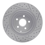 Dynamic Friction 2015-2017 Chevrolet SS Rear Left Geoperformance Rotor by Dynamic Friction Company 830-47051L
