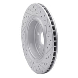 Dynamic Friction 2015-2017 Chevrolet SS Rear Left Geoperformance Rotor by Dynamic Friction Company 830-47051L