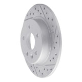 Dynamic Friction 2016-2023 Chevrolet Bolt Euv Rear Right Drilled & Slotted Geoperformance Rotor by Dynamic Friction Company 830-47052R
