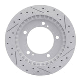 R1 Concepts 1999-2004 Chevrolet Tracker Front Left Drilled & Slotted Geoperformance Rotor by R1 Concepts 830-47060L