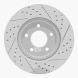 Dynamic Friction 2002-2007 Chevrolet Equinox Front Left Drilled & Slotted Geoperformance Rotor by Dynamic Friction Company 830-47063L