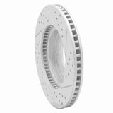Dynamic Friction 2002-2007 Chevrolet Equinox Front Left Drilled & Slotted Geoperformance Rotor by Dynamic Friction Company 830-47063L