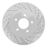 Dynamic Friction 2002-2007 Chevrolet Equinox Front Right Drilled & Slotted Geoperformance Rotor by Dynamic Friction Company 830-47063R