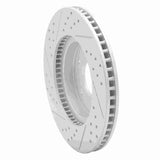 Dynamic Friction 2002-2007 Chevrolet Equinox Front Right Drilled & Slotted Geoperformance Rotor by Dynamic Friction Company 830-47063R