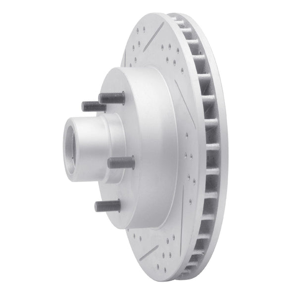 Dynamic Friction 1969-1996 Buick Estate Wagon Front Right Drilled ...