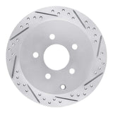 R1 Concepts 2001-2007 Buick Rendezvous Rear Right Drilled & Slotted Geoperformance Rotor by R1 Concepts 830-47068R