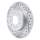 Dynamic Friction 2016-2025 Buick Envista Rear Left Drilled & Slotted Geoperformance Rotor by Dynamic Friction Company 830-47075L