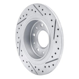 Dynamic Friction 2016-2025 Buick Envista Rear Left Drilled & Slotted Geoperformance Rotor by Dynamic Friction Company 830-47075L